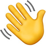 plumm waving hands